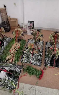 تشریفات ختم واجاره گلهای مصنوعی سر مزار،