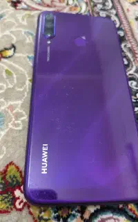 Huawei Y6p بدون جعبه درحد نو رنگ بنفش