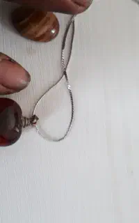 سنگ عقیق قلب با نگین ۴۵۰