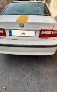 سمند  lx  سفید  پلاک ع عبوری