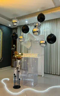 بادکنک آرایی دیزاین تولد جشنواره تخفیف فینگر فود