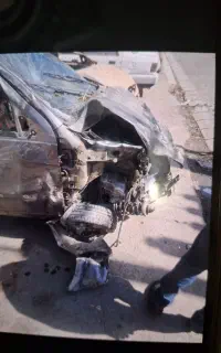 تیبا چپی شاسی خورده