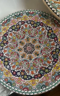 بشقاب مینا لاله جین