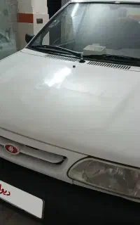 پراید سفید مدل ۹۰ دوگانه دستی