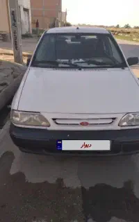 ماشین پراید مدل ۹۰ دوررنگ