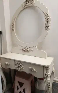 آیینه و کنسول چوبی