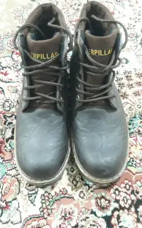 کفش چرم مدل CATERPILLAR