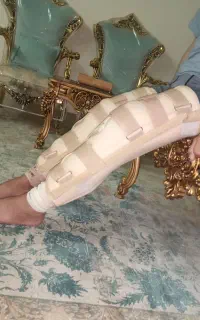 دو عدد زانو بندبلندطبی نو
