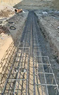 آرماتور بندی اسکلت فلزی قالب بندی