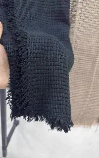 دوعدد شال زیبا ،حصیری مخملی ، گل دار طلایی،نو