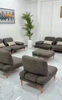 مبل راحتی لورنت با متریال شرکتی کد ۱۵۷۴۲۰