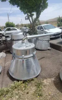 دیگ ۱۲۰ لیتری عرقگیری گلابگیری تقطیر