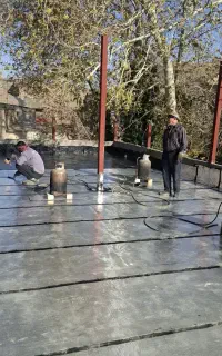 نصب و پخش ایزوگام  دلیجان آسفالت قیرگونی