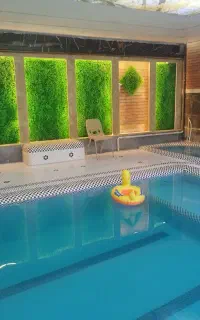 باغ ویلا استخر دار سرپوشیده آبگرم باغ یاس