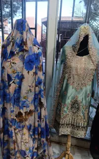 پارچه و زی آستین بلوچی