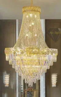 لوستر الماس.مدلهای بلند دوبلکسی کد ۹۹۴۳۵. AC light