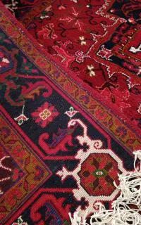 فرش دستباف کار کرده