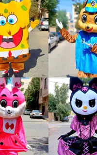 اجاره عروسک تنپوش یا عروسک تن پوش