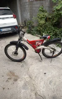 دوچرخه ۲۶ سایز بزرگ جلو و عقب کمک دار