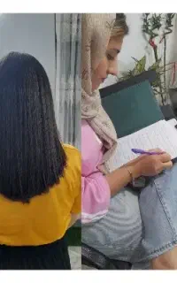 تخفیف خدمات کراتین پولمواد آموزش تخصصی بافت کوتاهی
