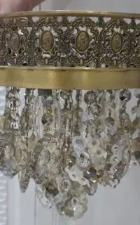 لوستر سقفی کریستالی