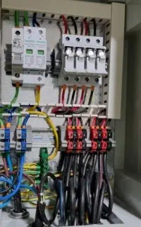 برقکار برق کارنصب لوستر کولر آبی محافظ کلی رباط 24