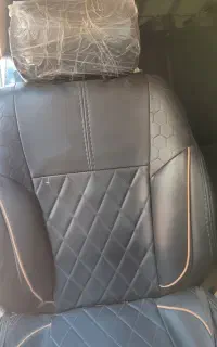 روکش صندلی و کفپوش مشکی پژو
