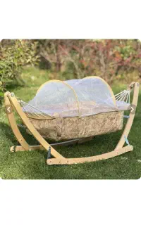 گهواره نوزادی زیبا و محکم