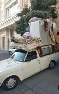 خدمات وانت بار تلفنی باربری حمل اثاث با کارگر جوان
