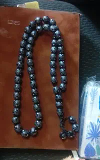 تسبیح نقره کوب