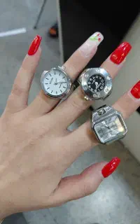 انگشتر ساعتی ۵۹۹تومن