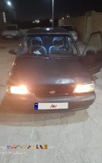 پراید سورمه ای مدل ۸۱