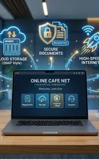 کافی نت و خدمات کامپیوتری آنلاین