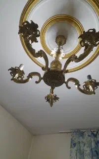 لوستر برنجی