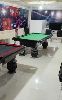 بیلیارد و تلویزیون ۶۰ اینچ وپی اس فور