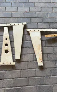 پایه موتور کولر دو تیکه