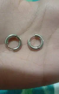 گوشواره حلقه ای استیل