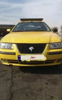 سمند تاکسی ef7 مدل 96 دوگانه سوز