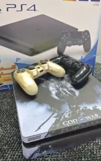 PS4 Slim 500GB کپی‌خور، ۲دسته، فول بازی، مهلت تست
