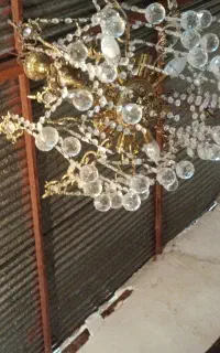 لوستر برنجی