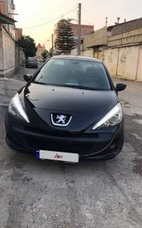 پژو ۲۰۷ مشکی پانا ۴۰۳ تمیز ۸۵ گانه ۲۳ هزار تا کار
