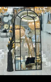 آینه قدی پنجره ای فلزی