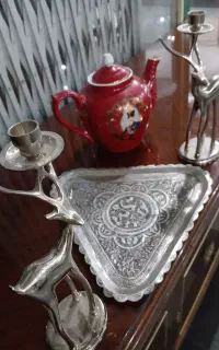 سینی قلم مسی
