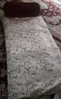 تشک پشم گوسفندی ومتکا پرمرغی نو نو