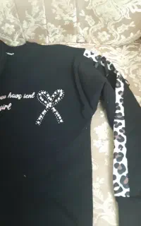 ست بلوز شلوار دخترانه مشکی
