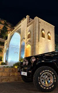 جیپ کا ام .   jeep km