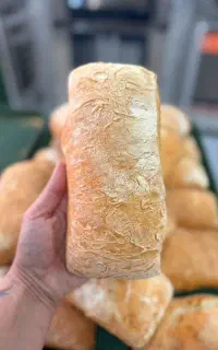 پخش‌کننده نان چاباتا خمیر ترش سایز ۱۰ در ۲۰