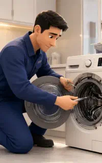 تعمیر فوری ماشین لباسشویی در محل با اعزام تکنسین