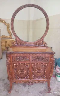 نقاشی چوبی کاکتوس
