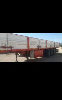 اجاره تریلی لبه دار ۳ محور
